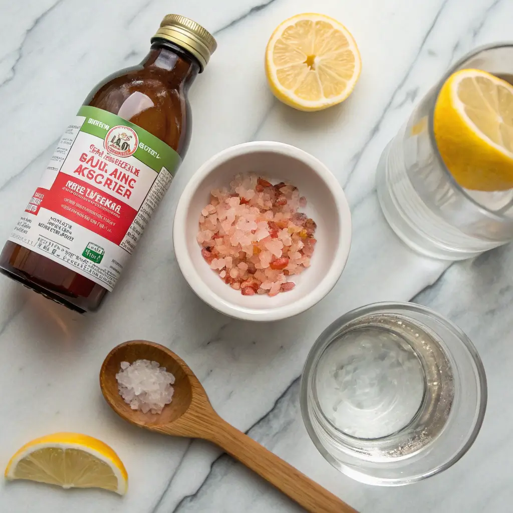 Ingredients for a Pink Salt Diet Recipe