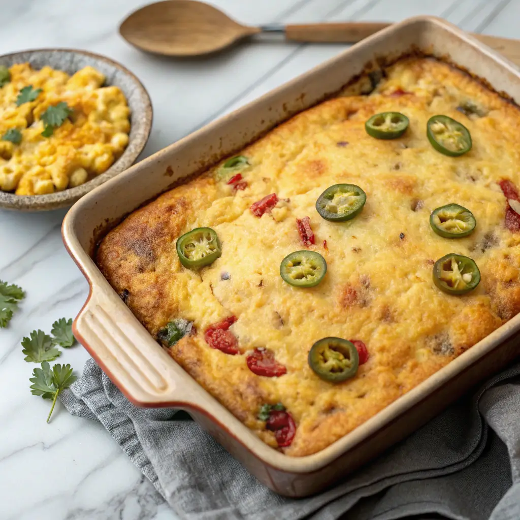 Mexican Cornbread Casserole