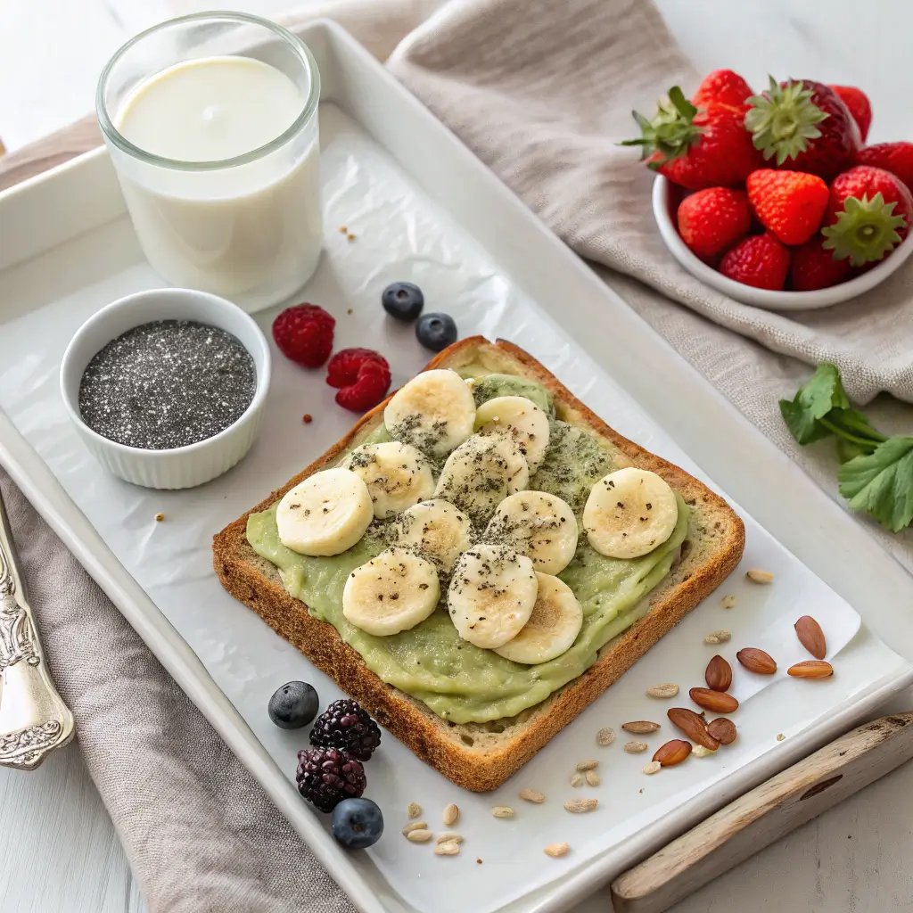 Pistachio Butter Breakfast Toast – Final Serving Idea