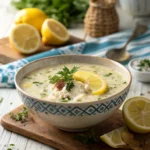 greek lemon rice soup recipe